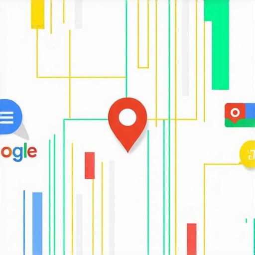 Advanced Local SEO Signals for Google Maps Diagram illustrating complex local SEO signals influencing Google Maps rankings.