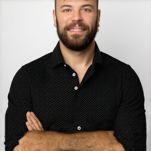 Optimizing Google Business Profile for New Features Business owner updating Google My Business profile with new features