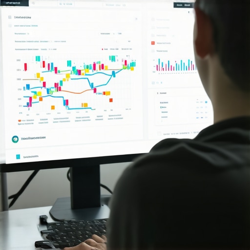 A person analyzing Google Maps ranking strategies on a computer screen