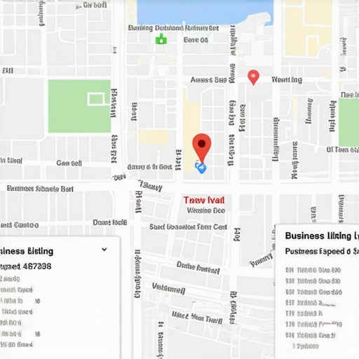 Map with rising ranking markers illustrating rapid local SEO growth.