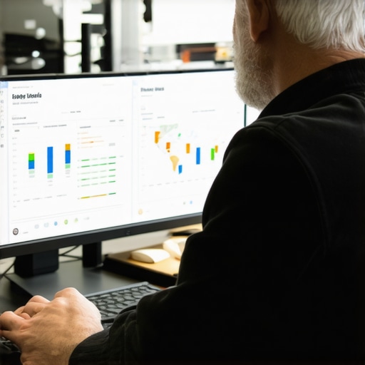 Optimizing Google Maps Rankings in 2026 Digital marketer reviewing local SEO and map ranking statistics on a computer