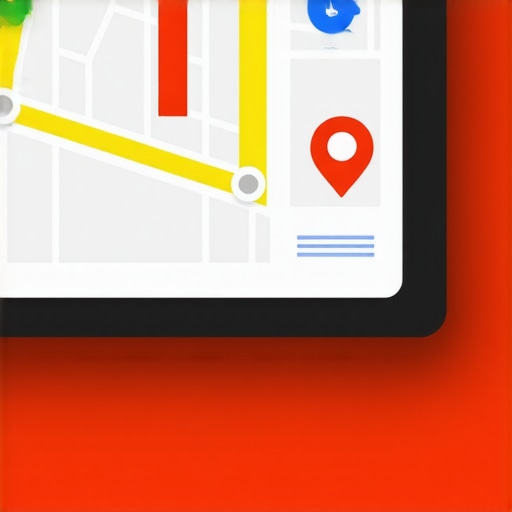 Graph depicting increasing local search rankings with SEO tools and maps