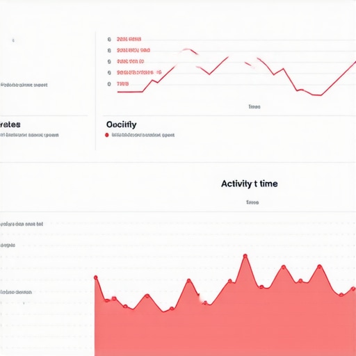 Screenshot of Google My Business interaction logs highlighting user engagement patterns and search queries.