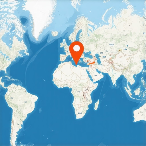 Illustration of signals influencing a Google Maps listing.